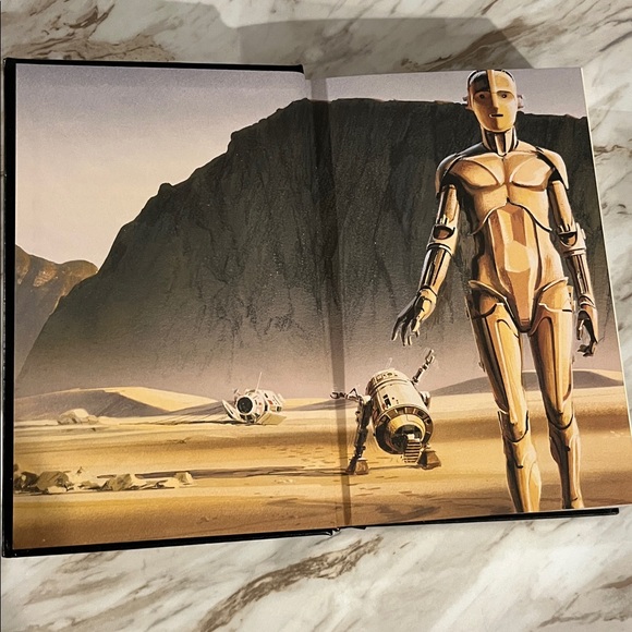 The Star Wars Trilogy Silver Gilded Hardcover EXC - Picture 6 of 7